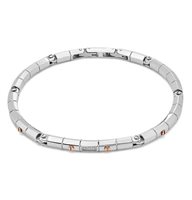 Bracciale Comete Uomo Module in Acciaio Diamante 0.015 Ct UBR1003 - UBR1003